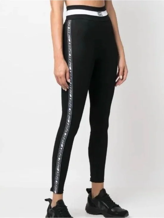 DIESEL Sport 55DSL Black Leggings - Picture 11 of 11